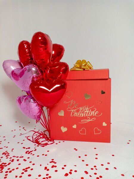 Коробка сюрприз "Be my Valentine"